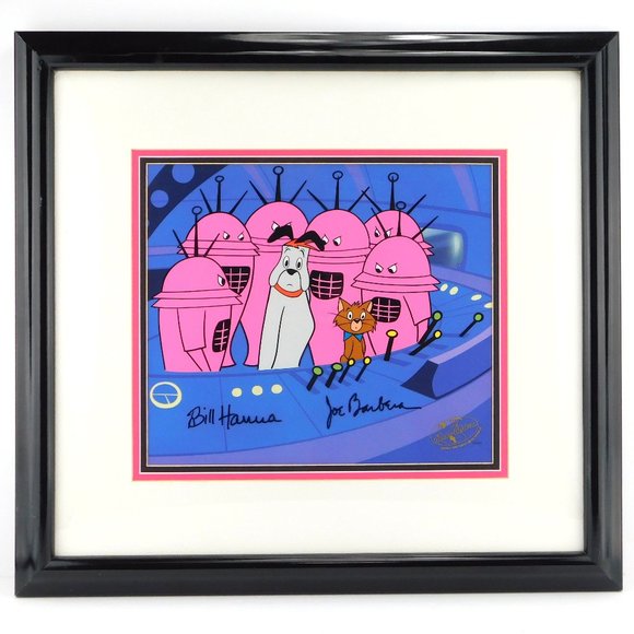 RUFF and REDDY Hanna Barbera Cel Limited Edition Art Cell Signed